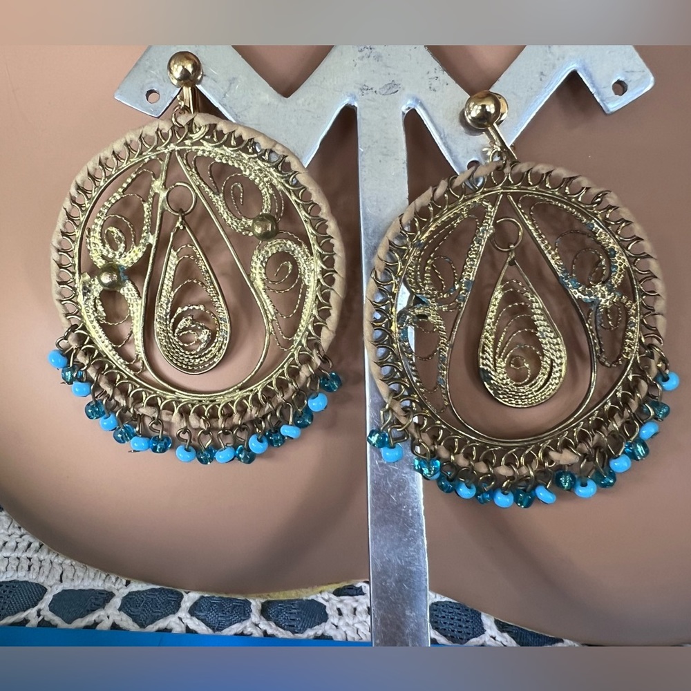 Bollywood #Belly Dancer #Chandelier Earrings #Bohemian #Gypsie